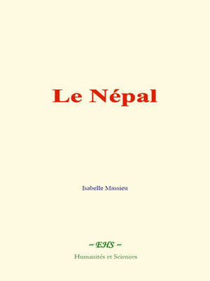cover image of Le Népal